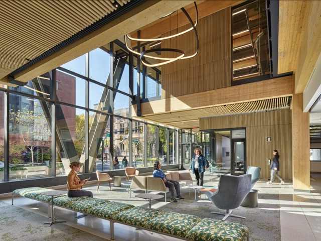 Amy Gutmann Hall lobby